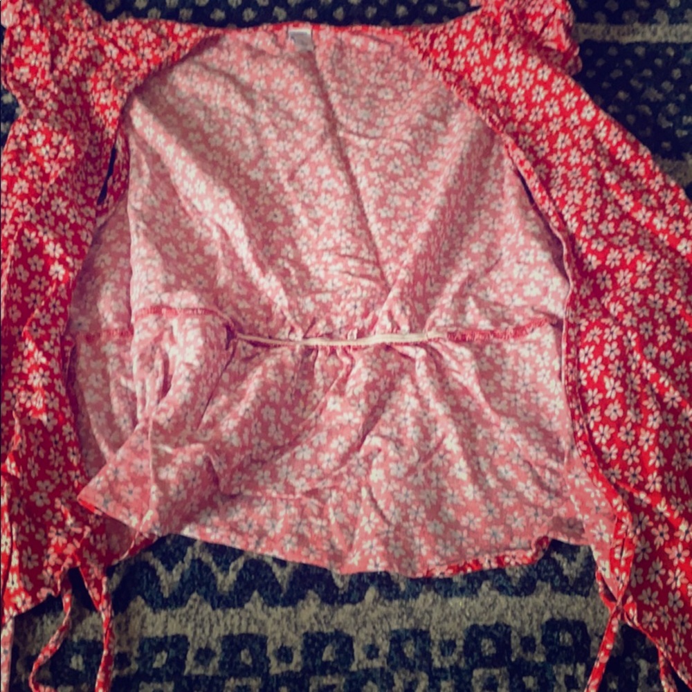 Tie up blouse